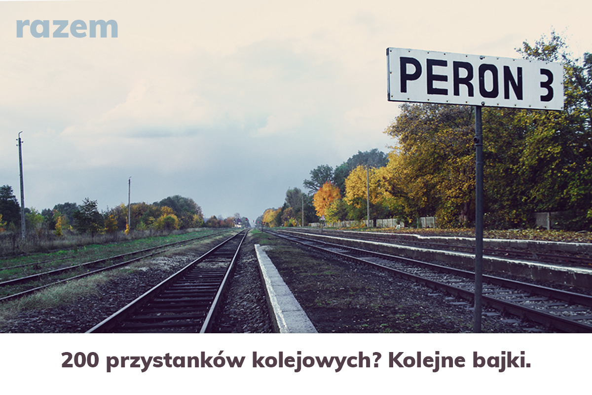 Dwieście przystanków kolejowych - niemożliwe