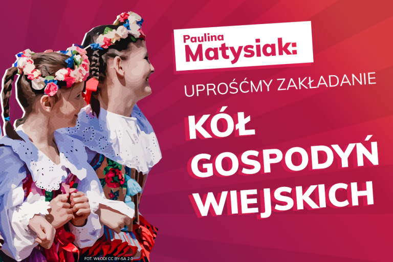 Koła Gospodyń Wiejskich - potrzebne są dobre rozwiązania