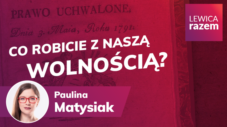 Konstytucja 3 Maja niech będzie dla nas dziś lekcją parlamentaryzmu – wystąpienie w Sejmie