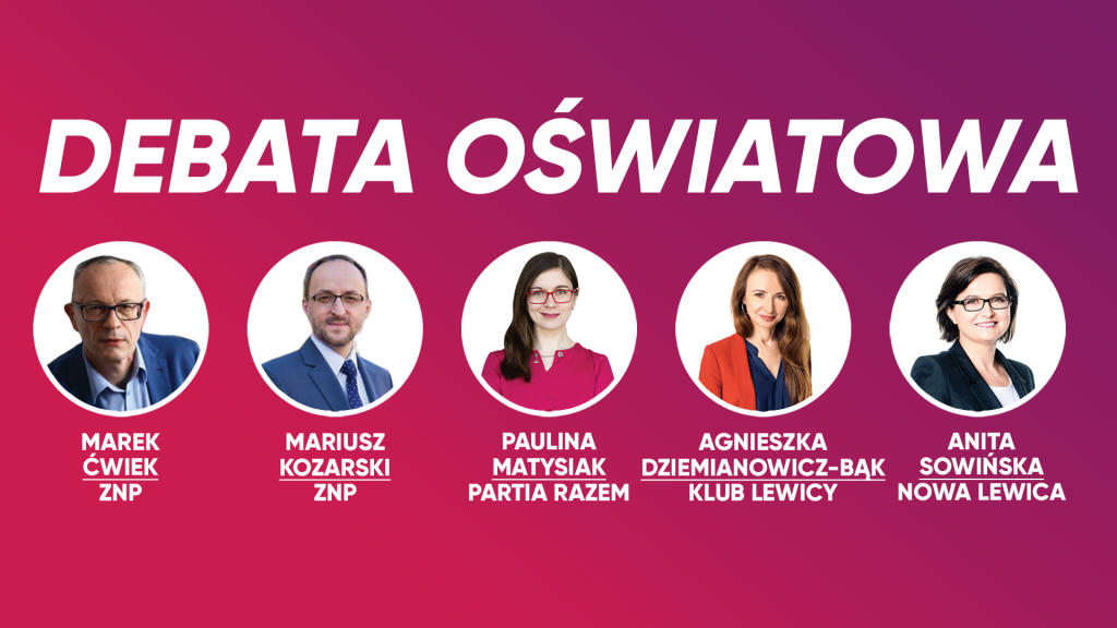 Debata o&nbsp;edukacji z&nbsp;udziałem ZNP i&nbsp;posłanek Lewicy w&nbsp;Kutnie