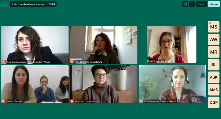 Podsumowanie pierwszego posiedzenia Parlamentarnego Zespołu ds.&nbsp;Równości Rodziców w&nbsp;Dostępie do&nbsp;Świadczeń po&nbsp;Stracie Ciąży