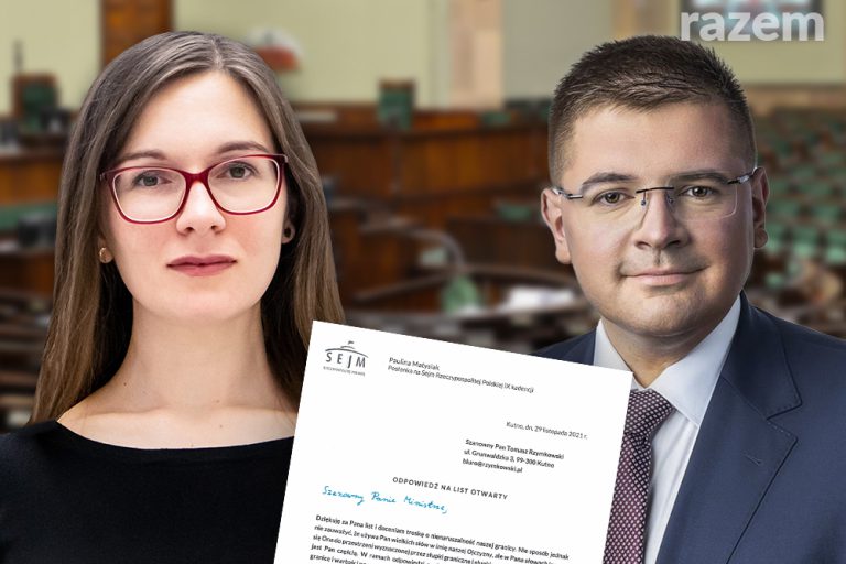 Odpowiedź na&nbsp;list otwarty posła Rzymkowskiego