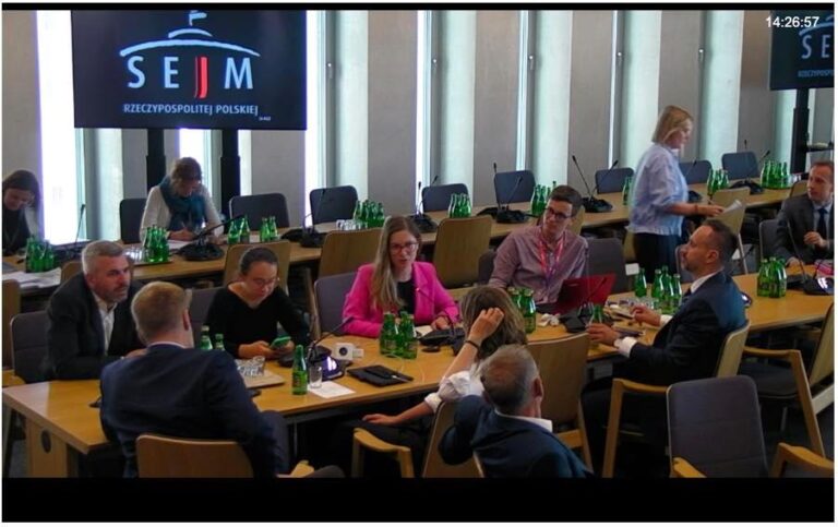 Posłanka Matysiak na&nbsp;Komisji do&nbsp;spraw UE o&nbsp;elektrowniach jądrowych