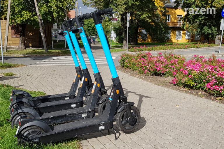 Czy&nbsp;z&nbsp;hulajnogami w&nbsp;Kutnie będzie porządek? Pyta posłanka Matysiak