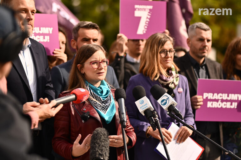 Ustawa o&nbsp;skróceniu czasu pracy złożona w&nbsp;Sejmie