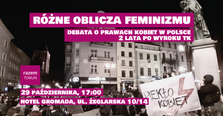 Dyskusja o&nbsp;feminizmie w&nbsp;rocznicę wyroku TK