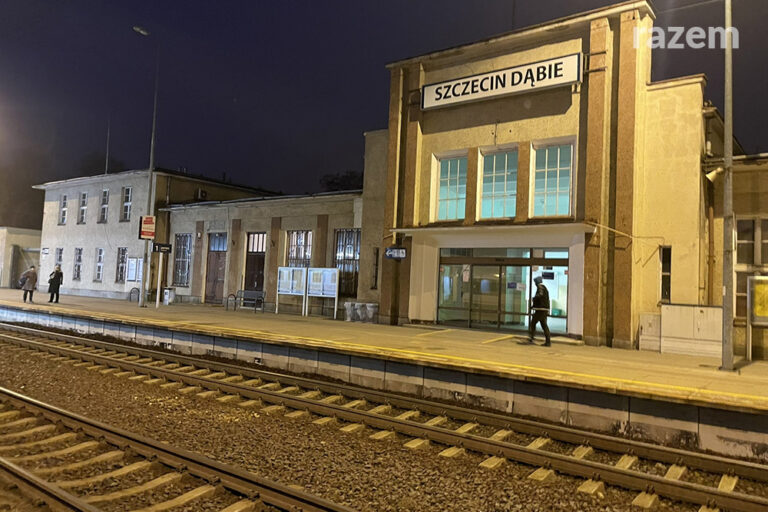Szczecin Dąbie —&nbsp;stoisz w&nbsp;ziąbie! Absurd na&nbsp;szczecińskim dworcu