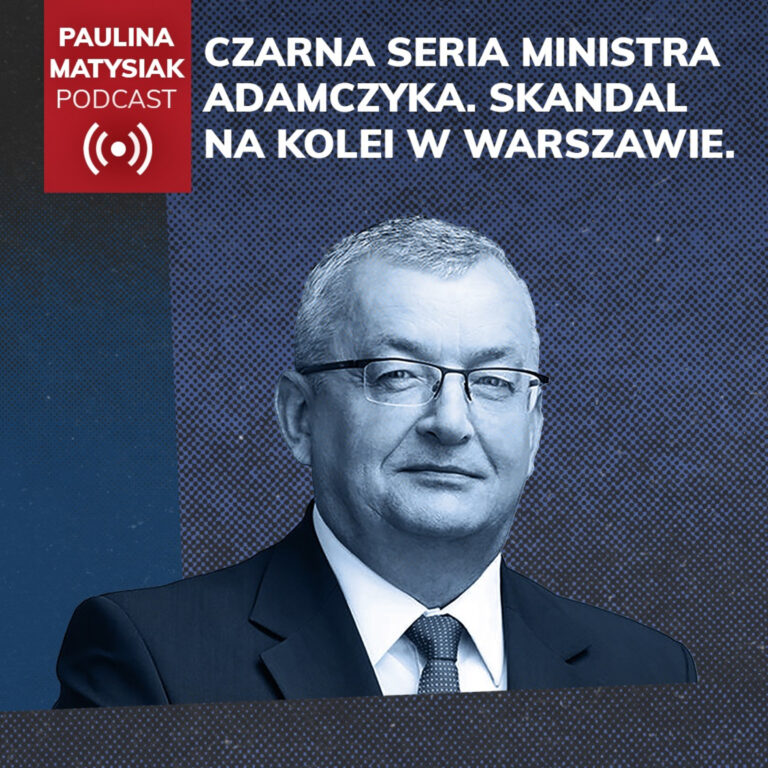 TRANSPORT: Czarna seria ministra Adamczyka. Skandal na kolei w Warszawie