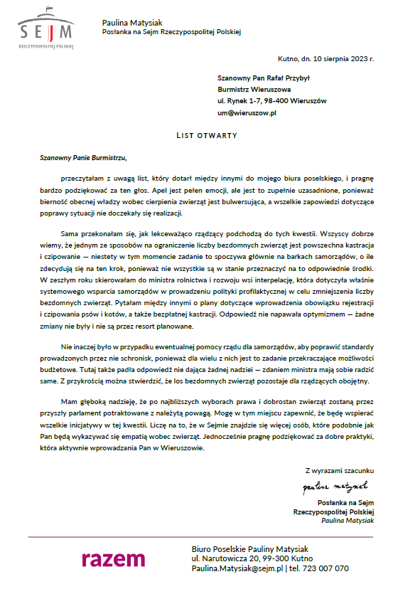 2023 08 11 14 30 48 odpowiedz na list zwierzeta signed.pdf Adobe Acrobat Reader 64 bit