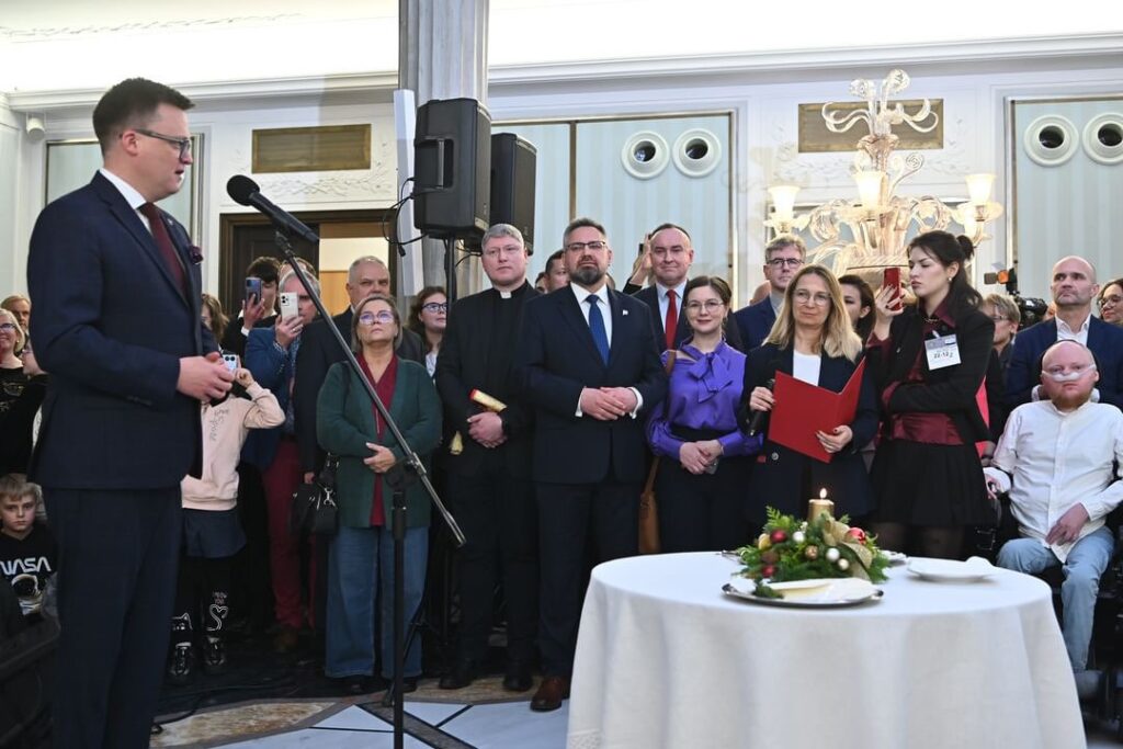 Wigilia dla samotnych i&nbsp;osób w&nbsp;kryzysie w&nbsp;Sejmie