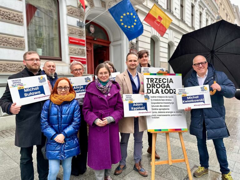 Wybory samorządowe: kandydatki i&nbsp;kandydaci z&nbsp;Razem w&nbsp;Łodzi o&nbsp;pomysłach na&nbsp;transport zbiorowy