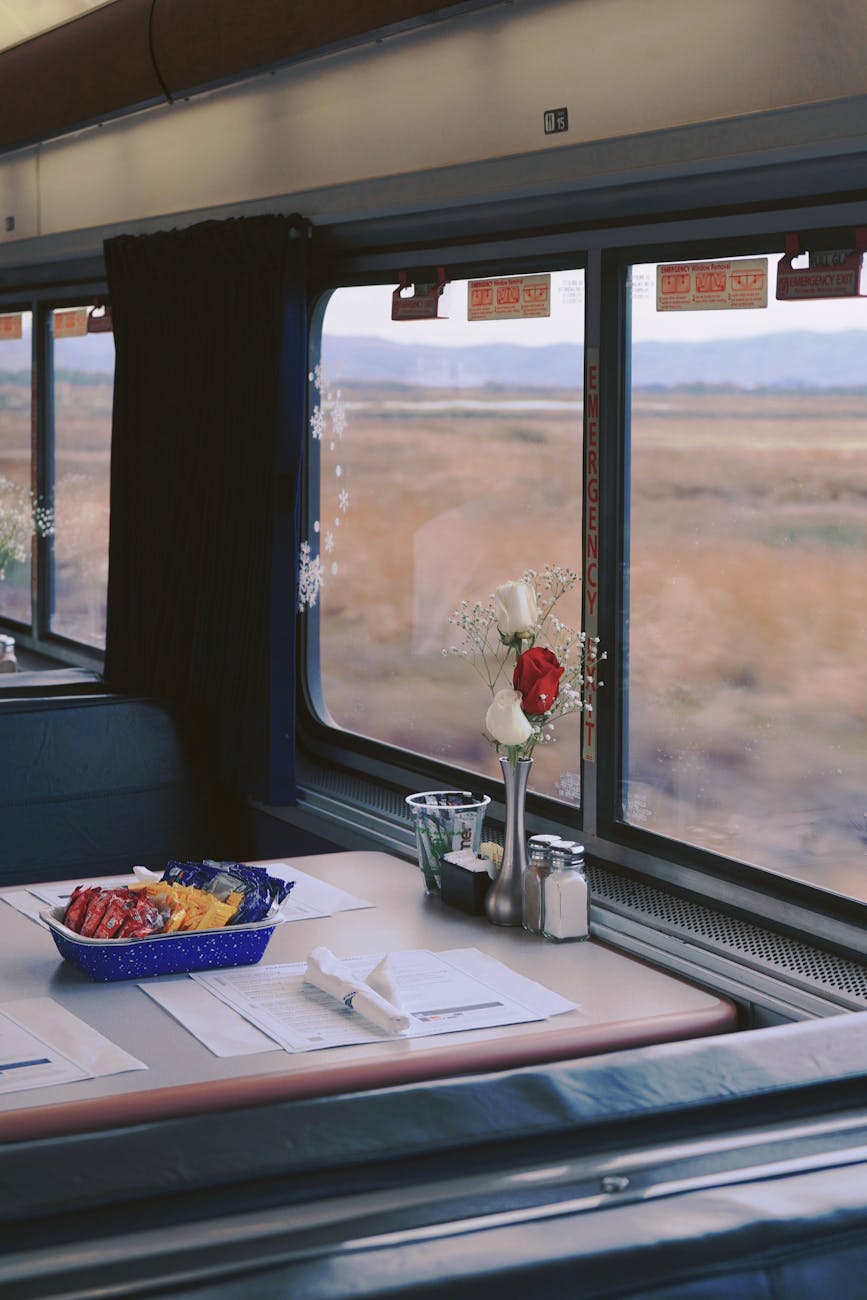 table in train