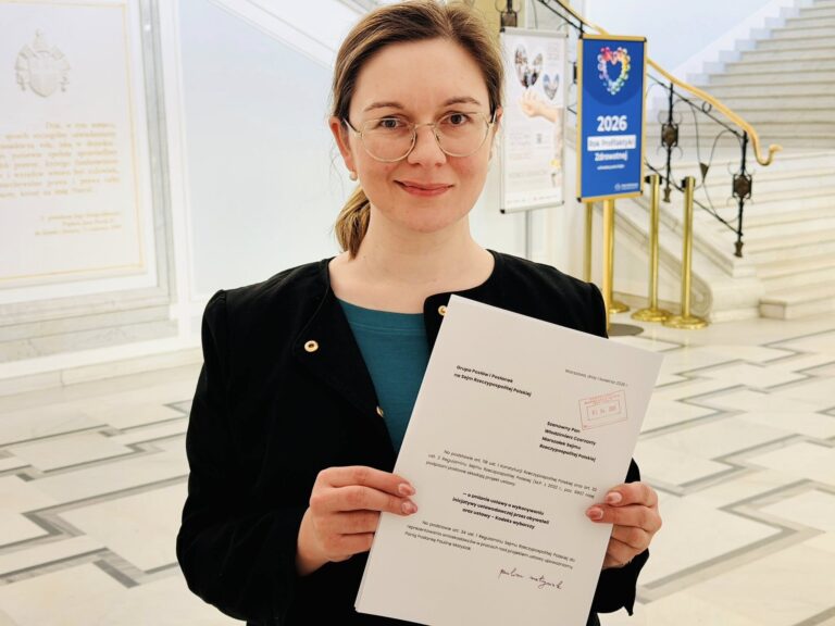 Projekt ustawy Pauliny Matysiak: obywatelska inicjatywa ustawodawcza z&nbsp;podpisami elektronicznymi